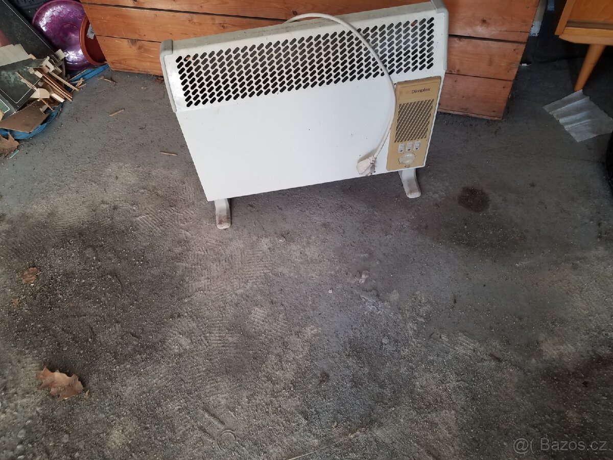 Elektrický přímotop s ventilátorem