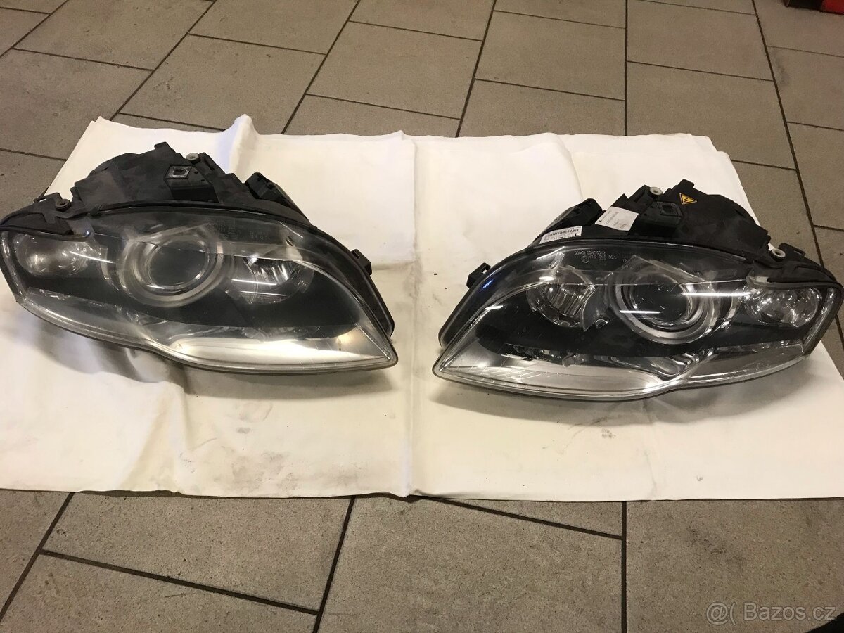 Audi A4 B7 predni svetla xenon