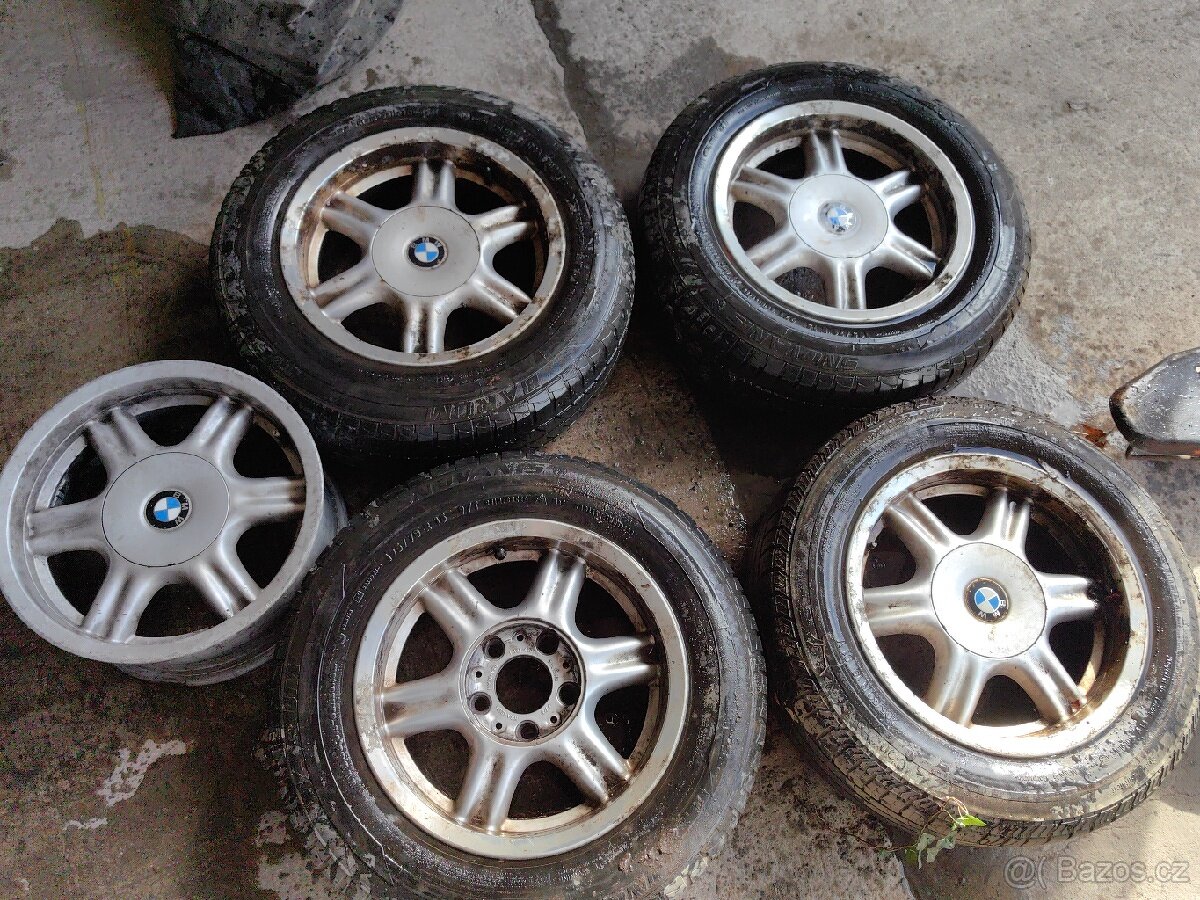 ALU BMW 5x120 R15 originál e32, e34