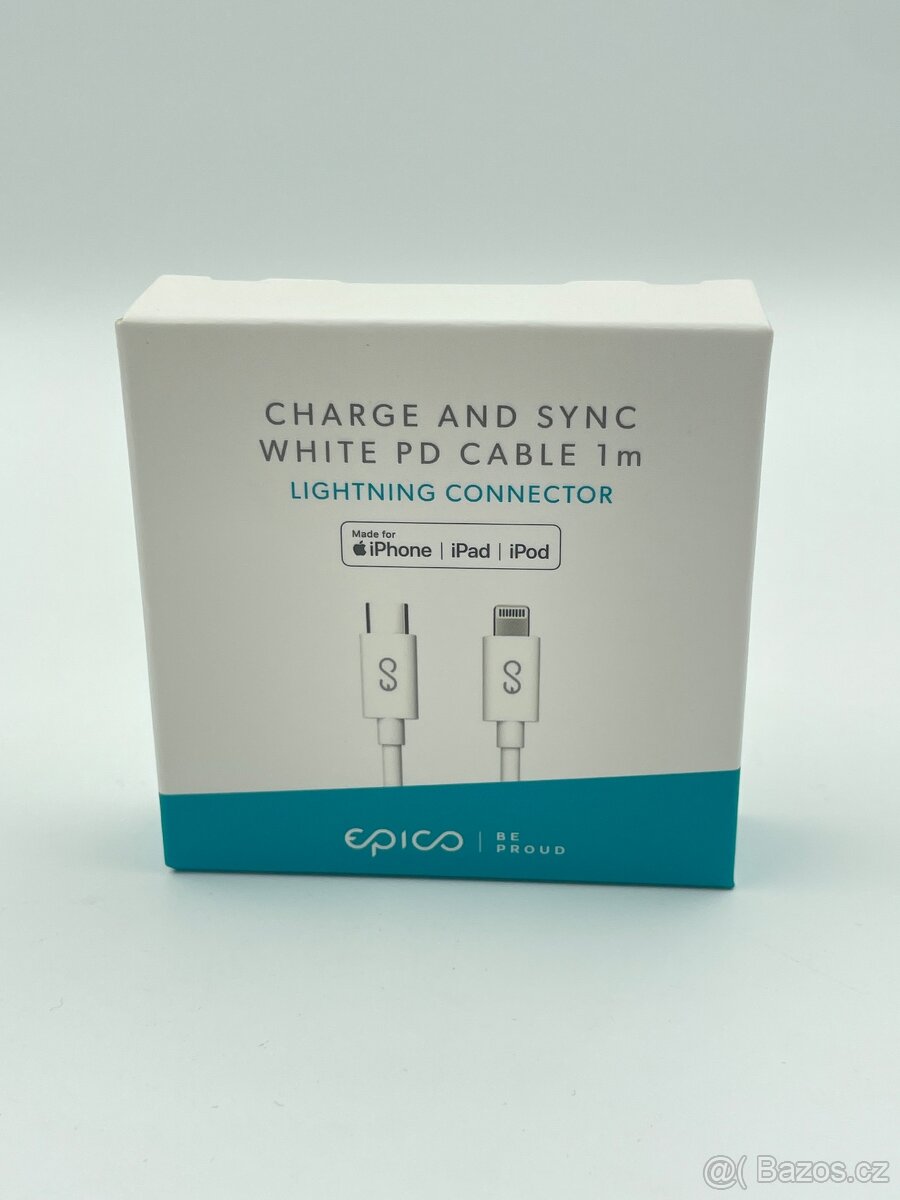 Epico datový / dobíjecí kabel pro Apple, nový