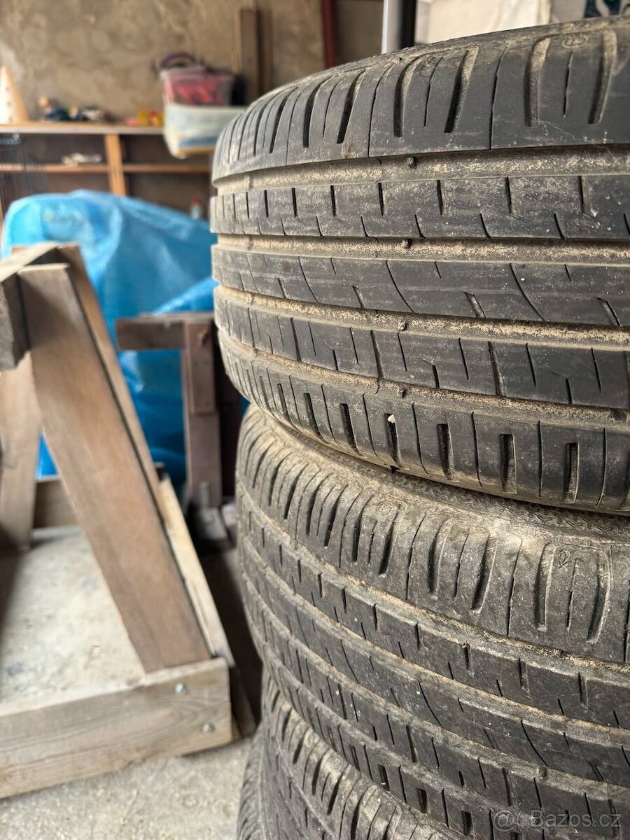 Originální Alu kola, zimní gumy VW GOLF 5