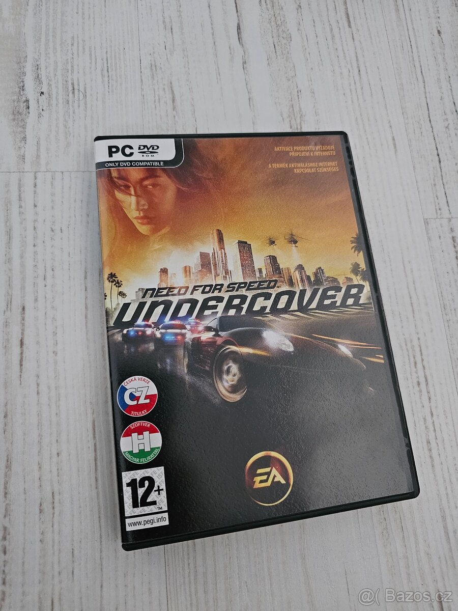 Need For Speed Undercover PC DVD