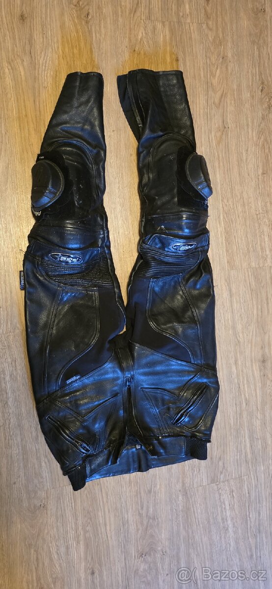 Kožené kalhoty na moto Padana