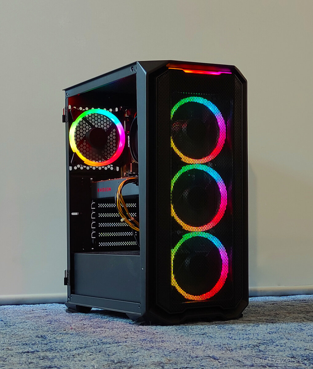 Herní PC | Ryzen 5 | RX 5600 XT | RAM 32GB | B450