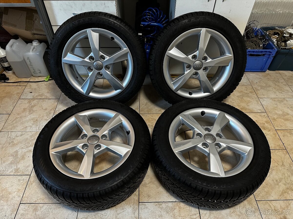 Prodám zimní sadu alu kol Audi R16