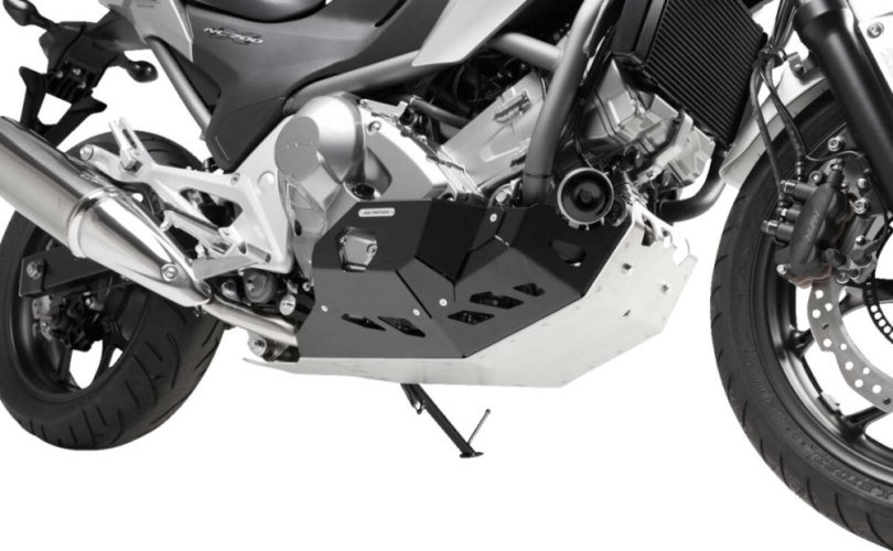 Kryt motoru černá/stříbrná Honda NC700 / NC750