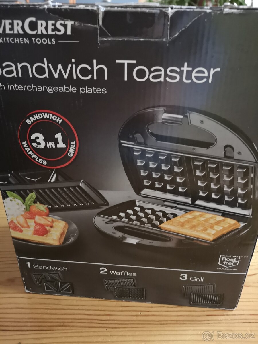 Sendvičovač 3 v 1