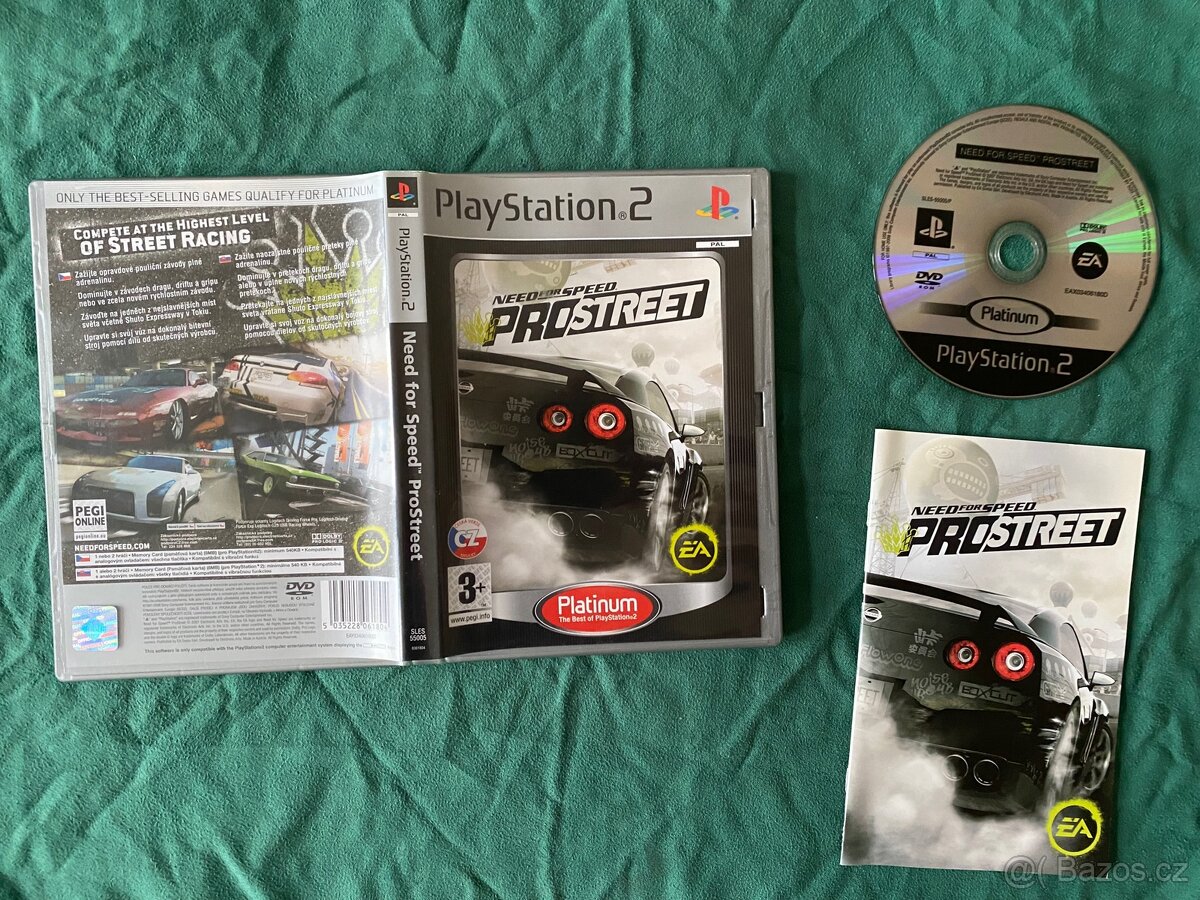 PS2 Need for Speed: ProStreet CZ