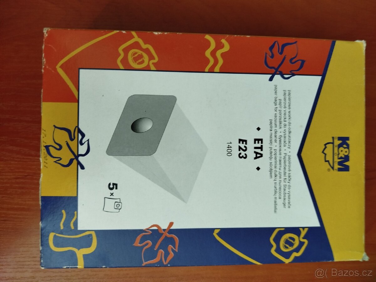 Sáčky do vysavače ETA e23