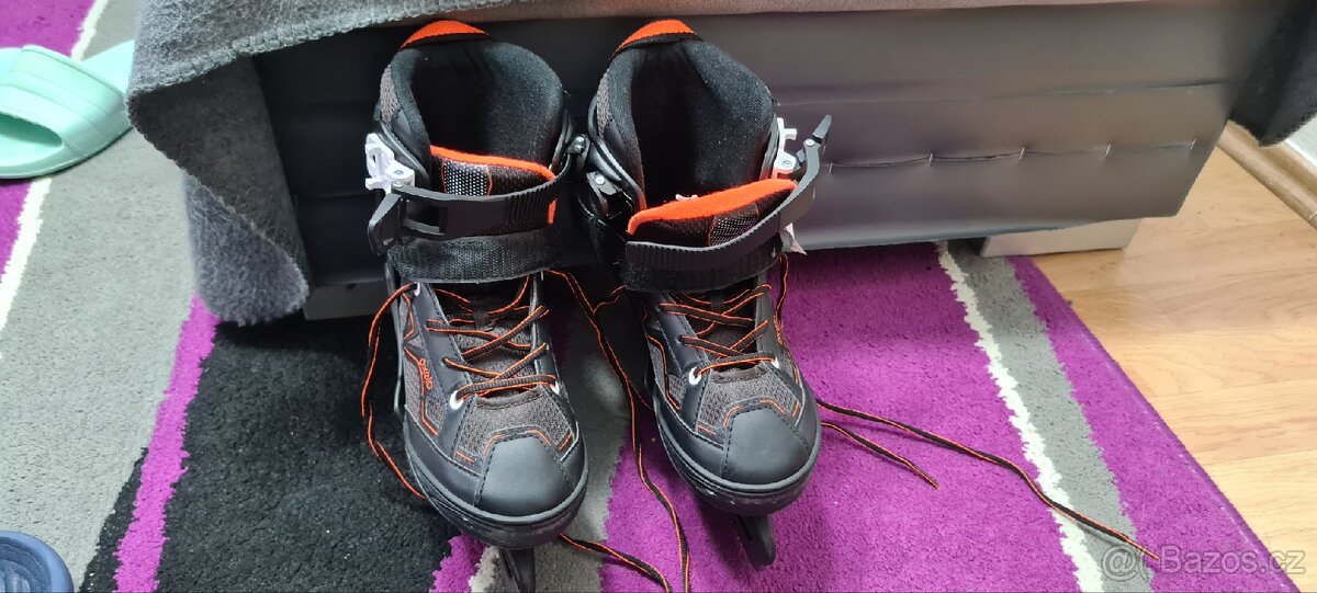 Dětské nastavitelné  lední brusle 35 - 38