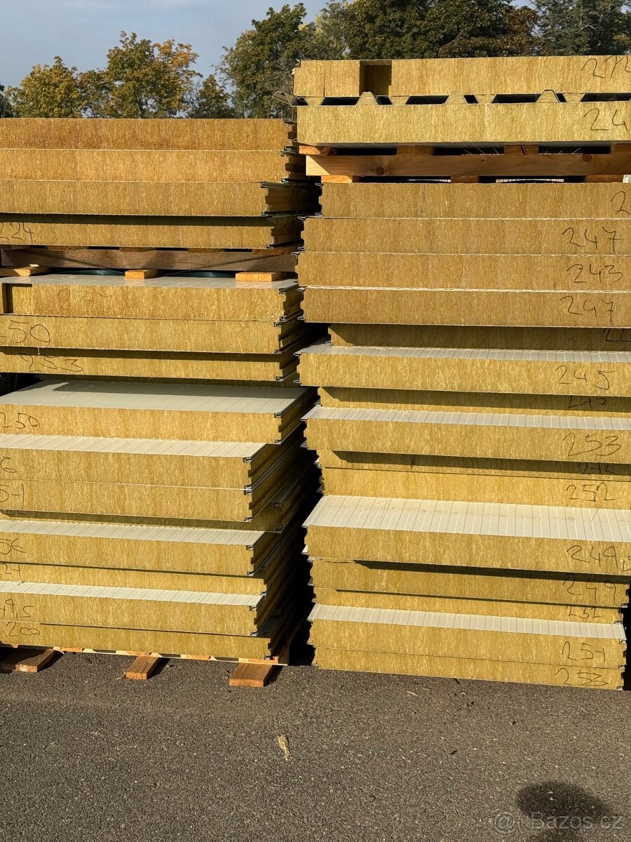 Pur panely 8cm vatove stenove