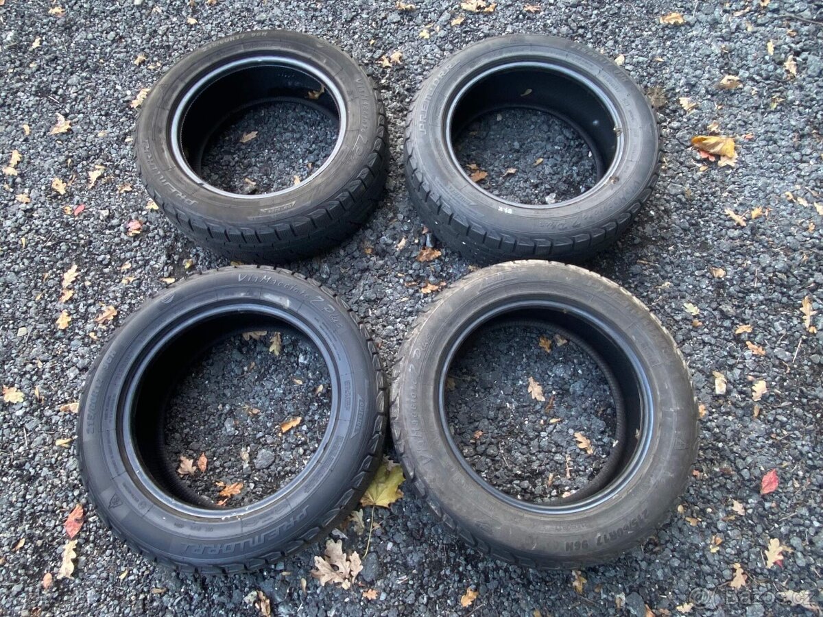 84. Zimní pneumatiky 215/60 r17 Premiorri DOT3321