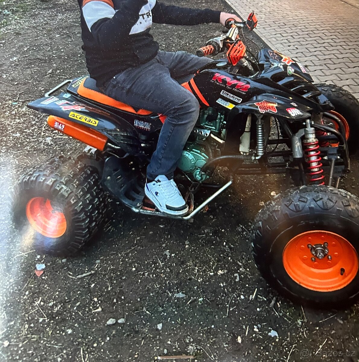 Rozprodám díly ze čtiřkolky baschman 250