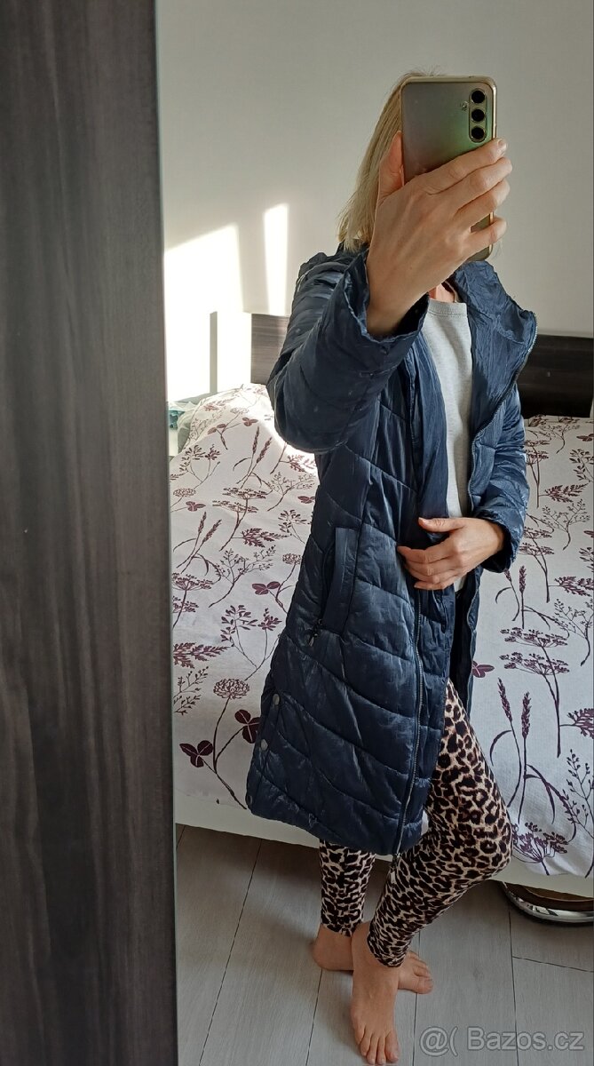 Zimní prošívaný kabát/ bunda