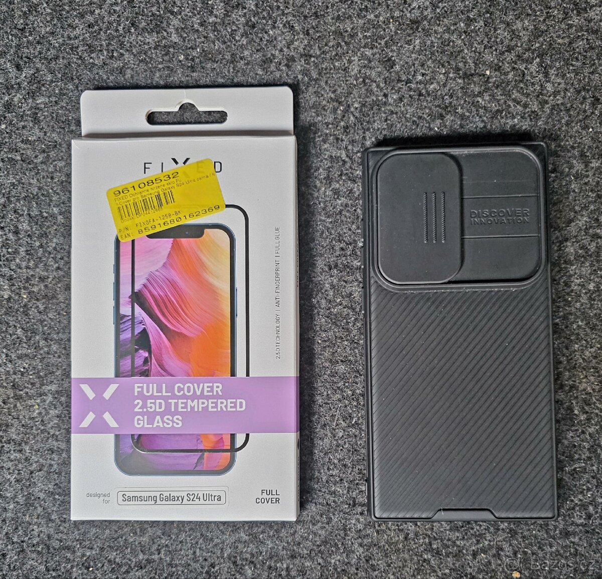 FIXED OCHRANNÉ TVRZENÉ SKLO A ZADNÍ KRYT SAMSUNG S 23 A S24