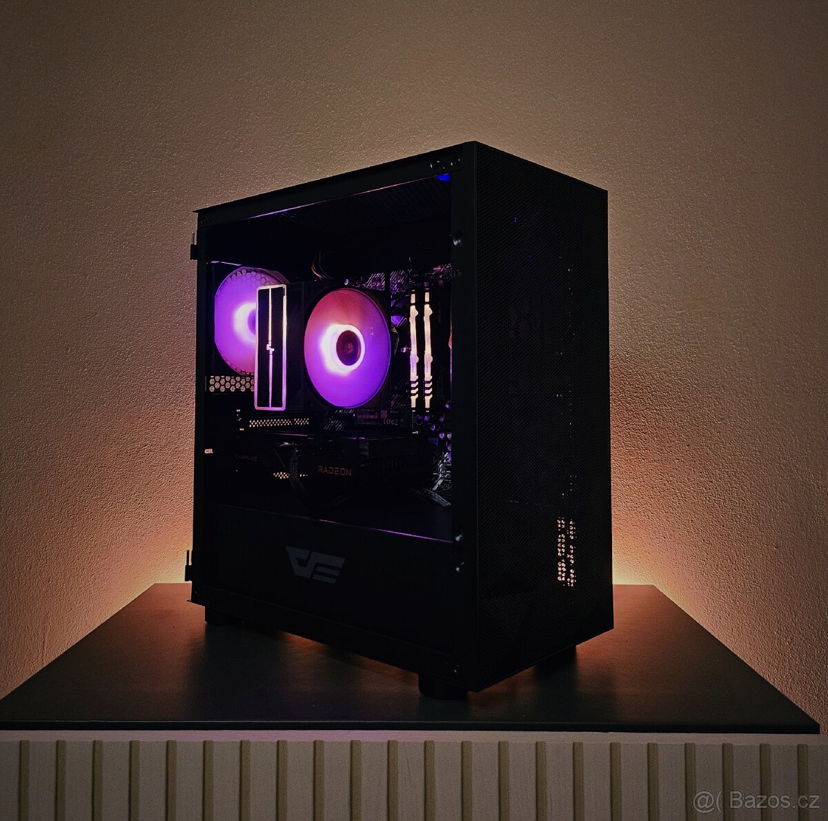 Herní PC, R5 3600, rx6500rt, 16gb 3200mhz, 1tb Nvme