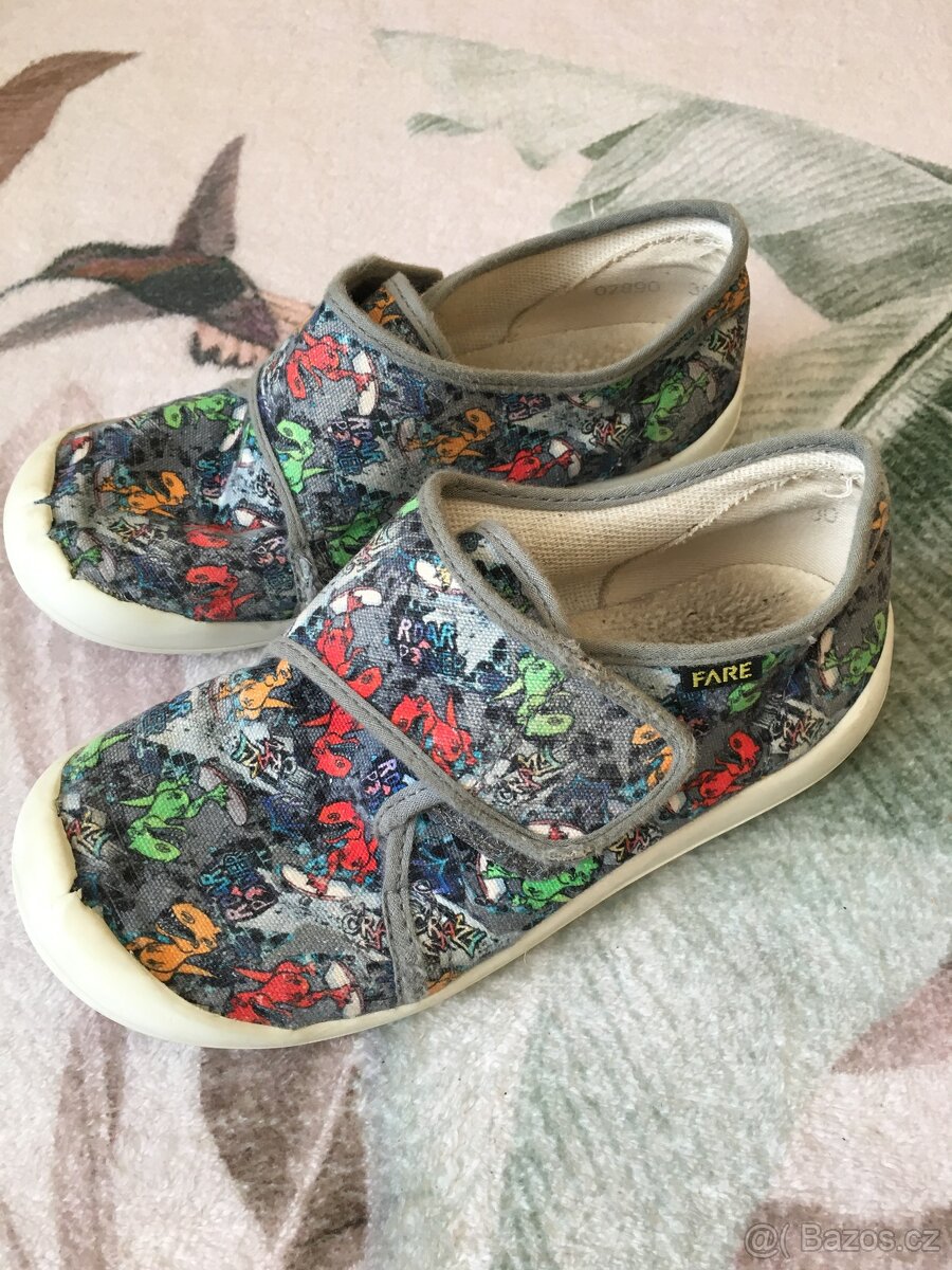 chlapecké bačkory Fare 30