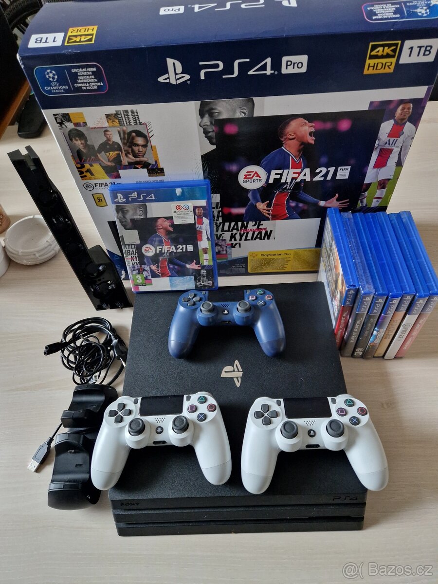 Playstation 4 Pro 4k 1TB model nejlepší cuh 7216b