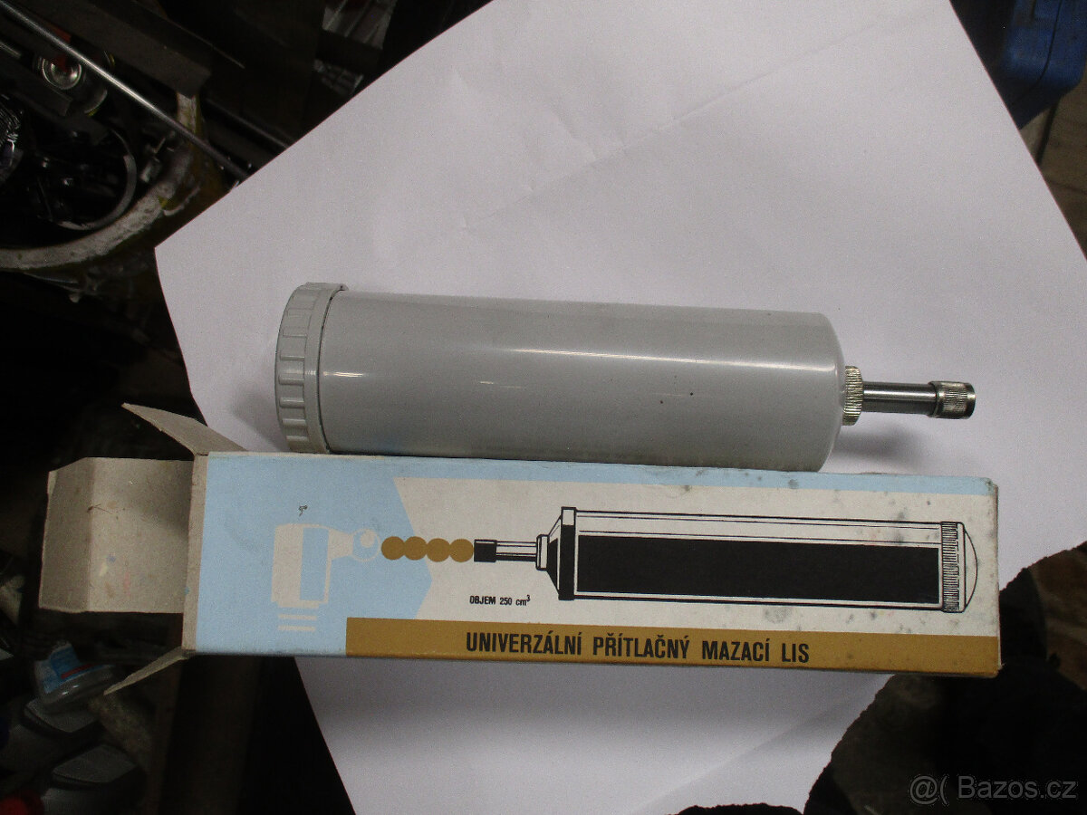 Nový mazací lis Jawa, ČZ, Škoda, Avia, Zetor, Praga