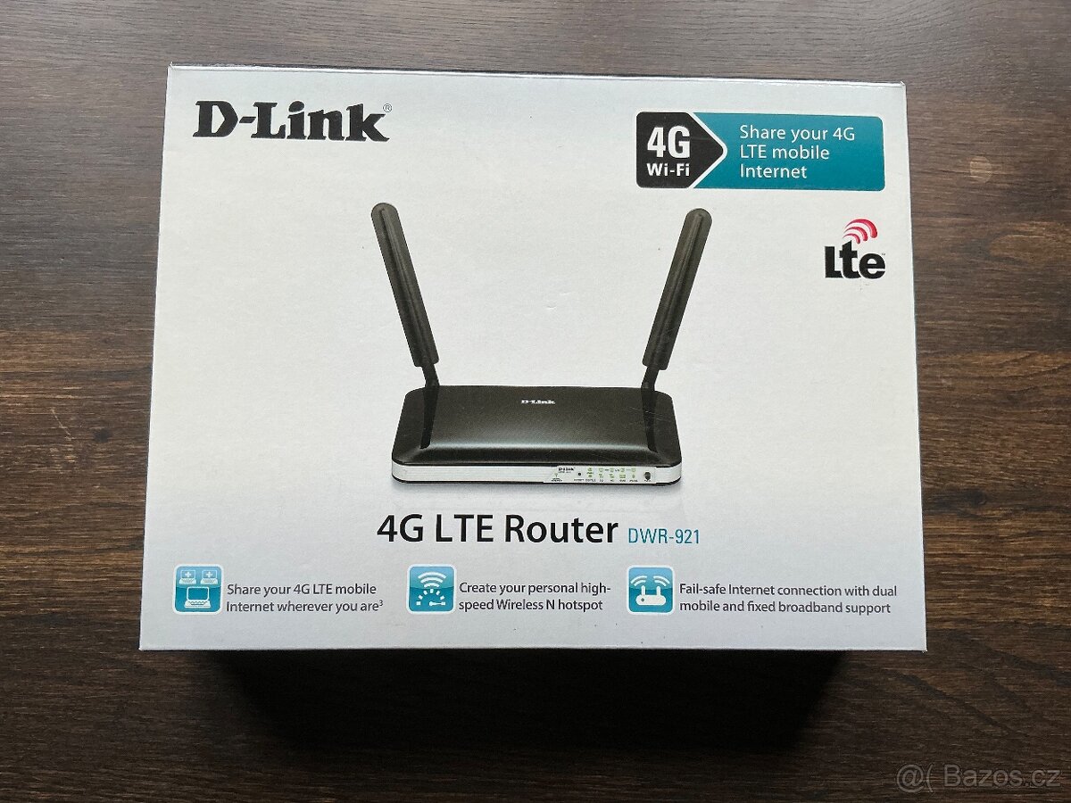 D-Link DWR-921 4G LTE Router (DWR-921)