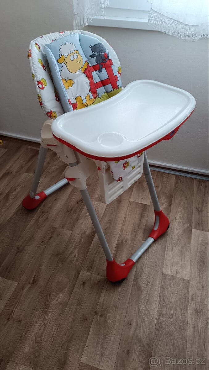 Jídelní židlička Chicco Polly 2v1