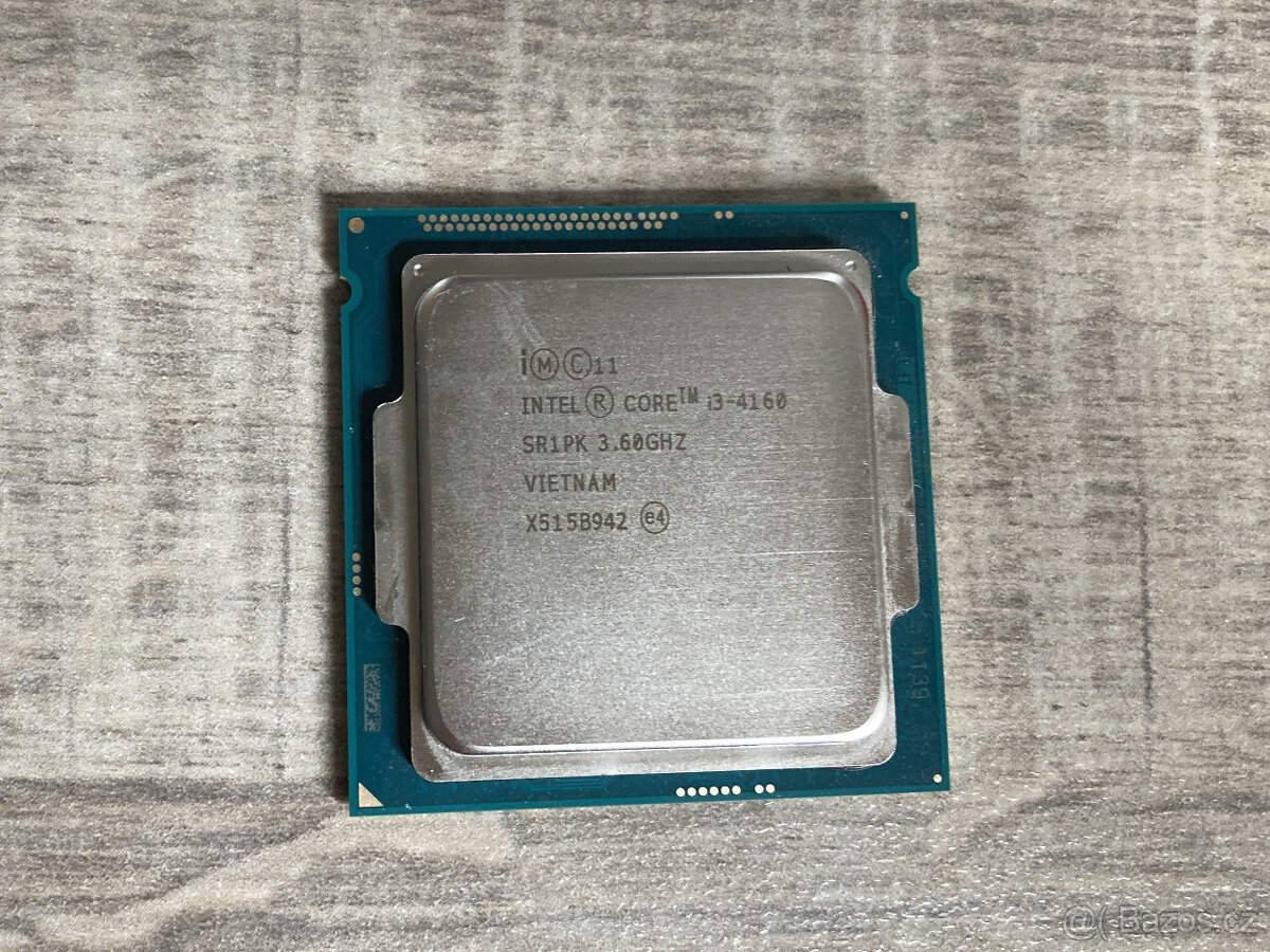 Procesor Intel Core i3-4160 (LGA 1150) - 100% Funkční