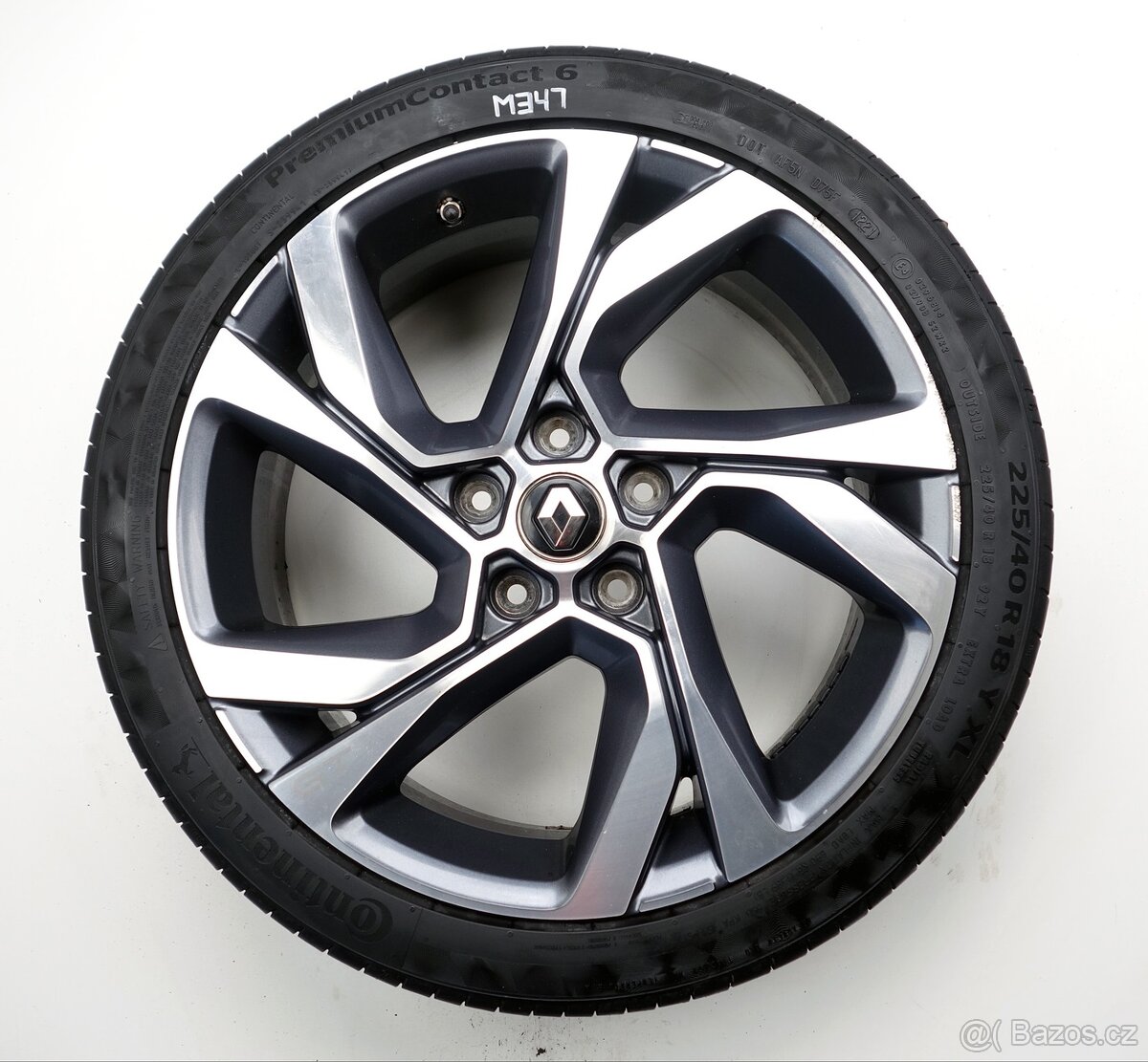 Renault Megane - Originání 18" alu kola - Letní pneu
