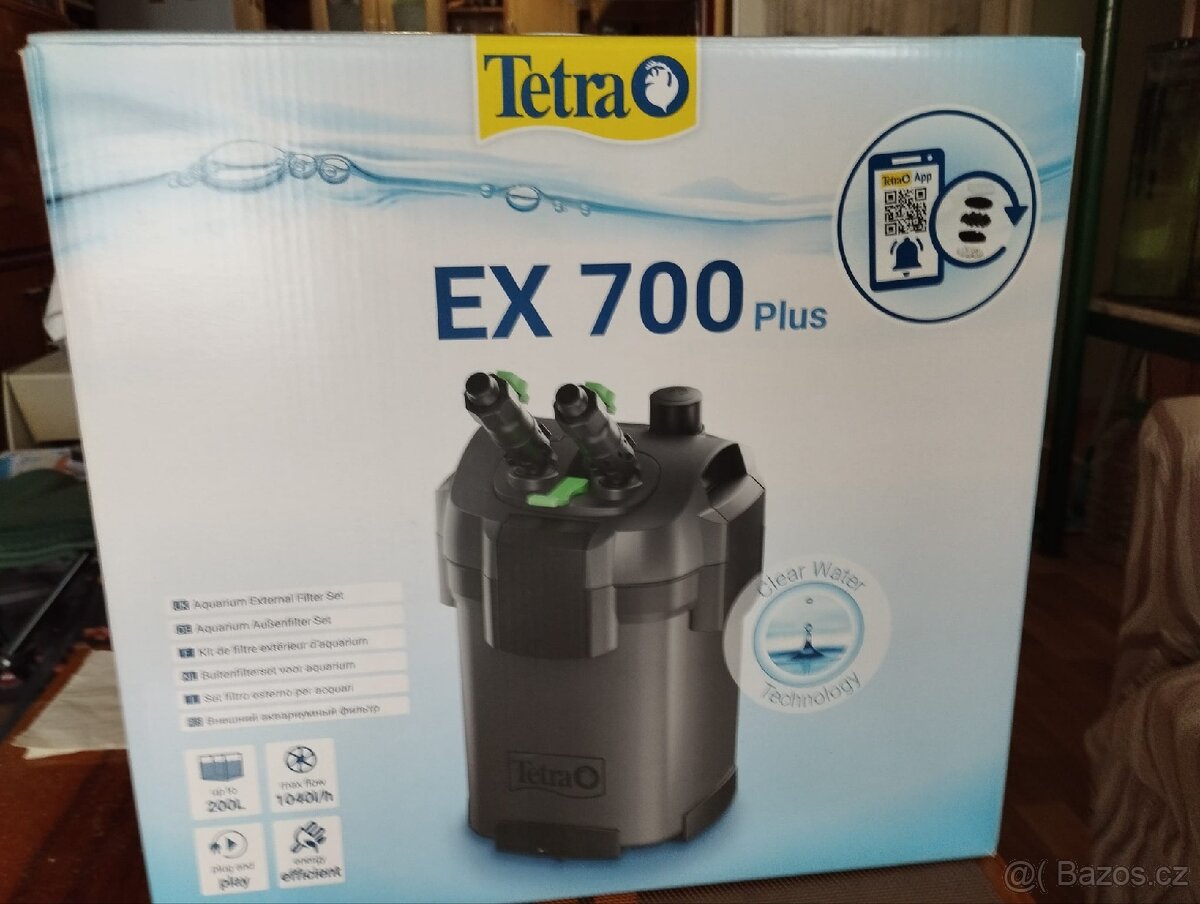 Prodám nový filtr Tetra ex 700 plus.