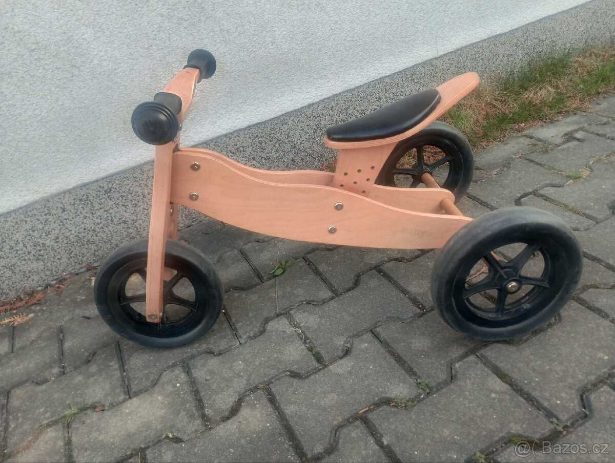 Milly Mally dřevěná tříkolka
