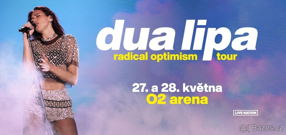Dua Lipa - Praha o2 arena - 27.5. 2025