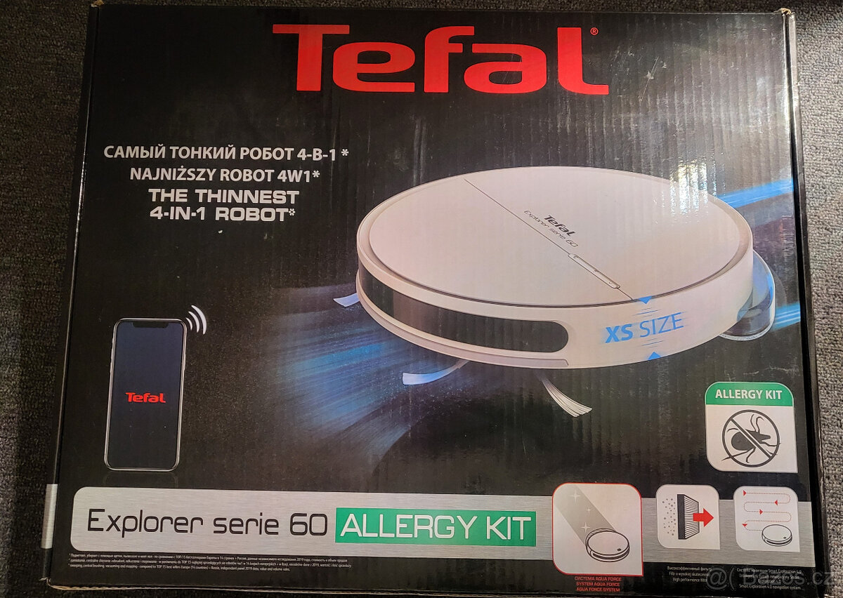 Robotický vysavač TEFAL