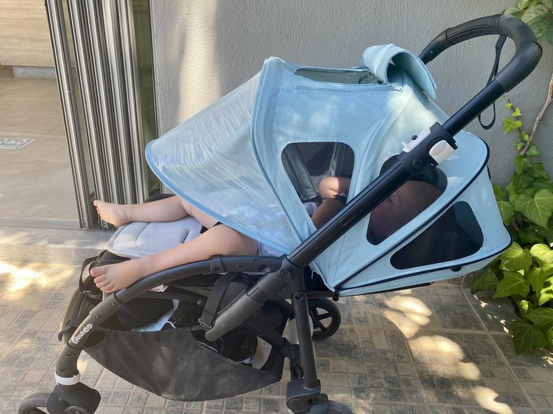 Bugaboo bee letni striska vapor blue