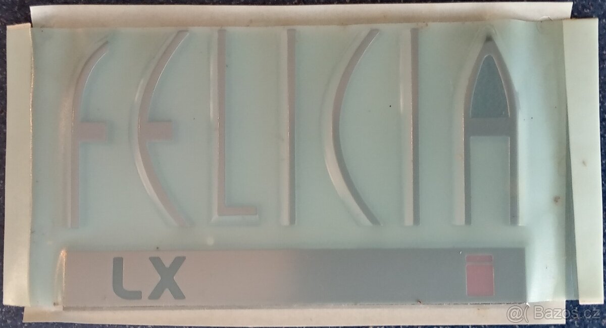 ORIGINÁLNÍ NÁPIS ŠKODA FELICIA LX i