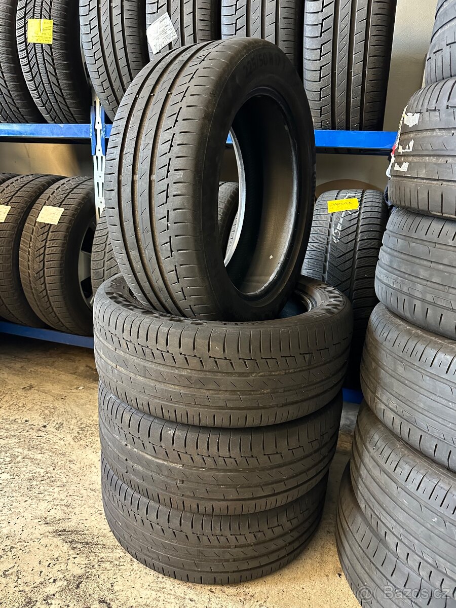 4xLetní pneu CONTINENTAL 225/50/R17 94Y