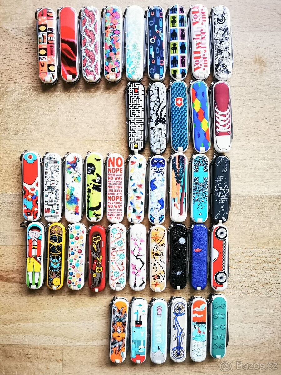 klasická limitovaná edice 2O11 - 2015 Victorinox nekompletní