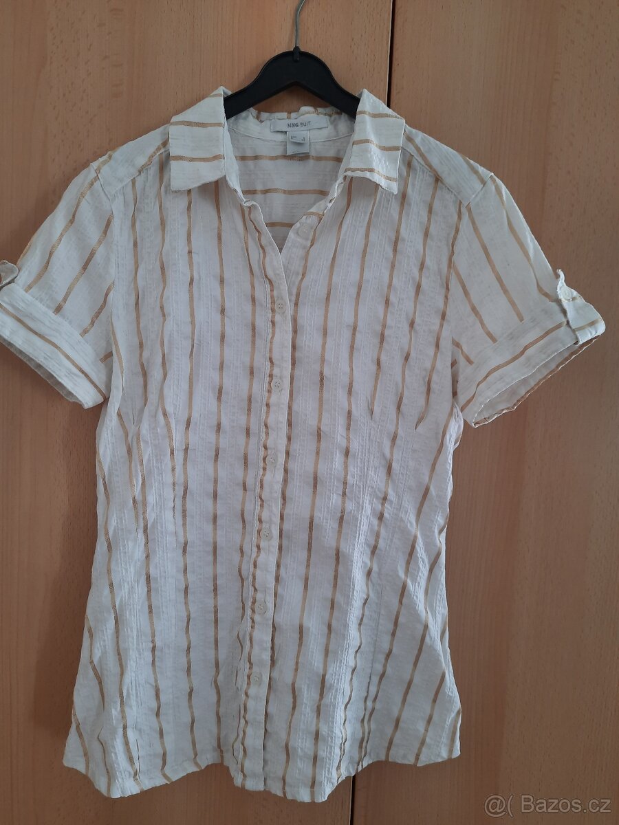 Bílá halenka Mango vel. S