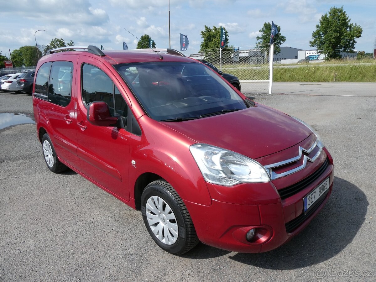 Citroën Berlingo 1.6 HDi 66kW 1.majitel, serviska, 2x kola