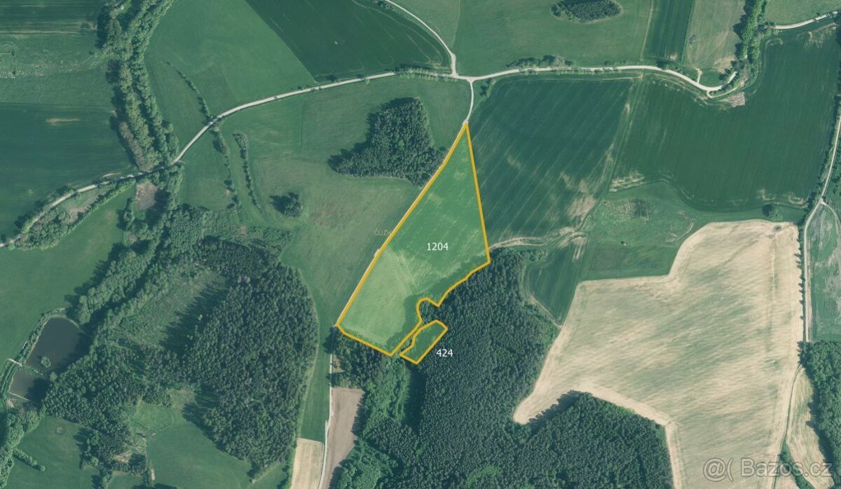 Zemědělská půda, prodej, Kuřimany, Strakonice