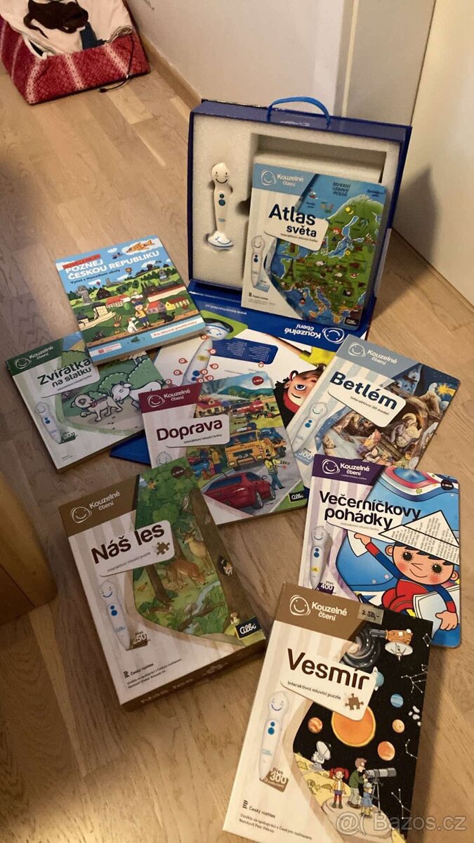 Albi kouzelné čtení - knihy puzzle pero - sleva