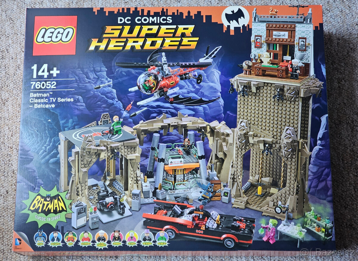 LEGO 76052 - Super Heroes Batmanova jeskyně (nové)
