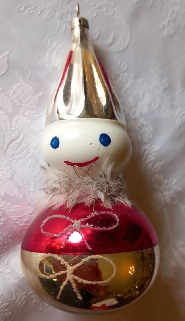 Vánoční ozdoba Sněhulák, RETRO