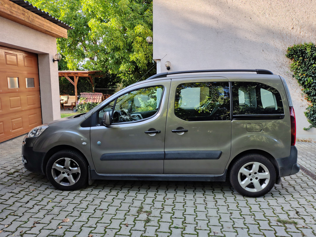 Peugeot Partner Tepee 1,6HDi 84kW 5míst, rv. 2012, 70800km
