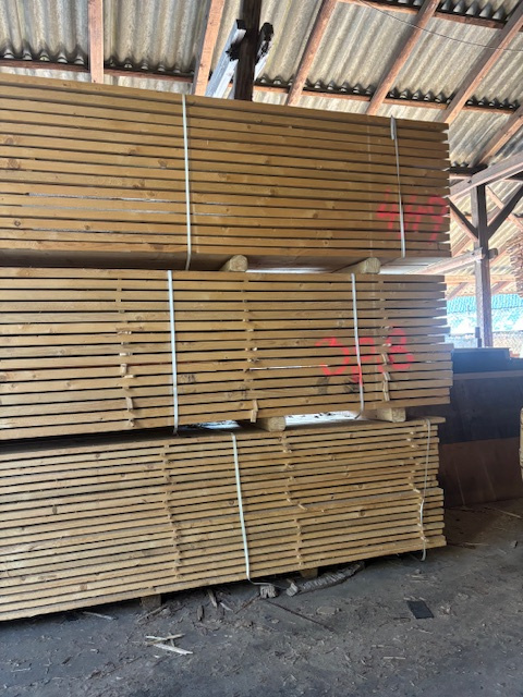 Prodám řezivo tl.24, 30,50 mm