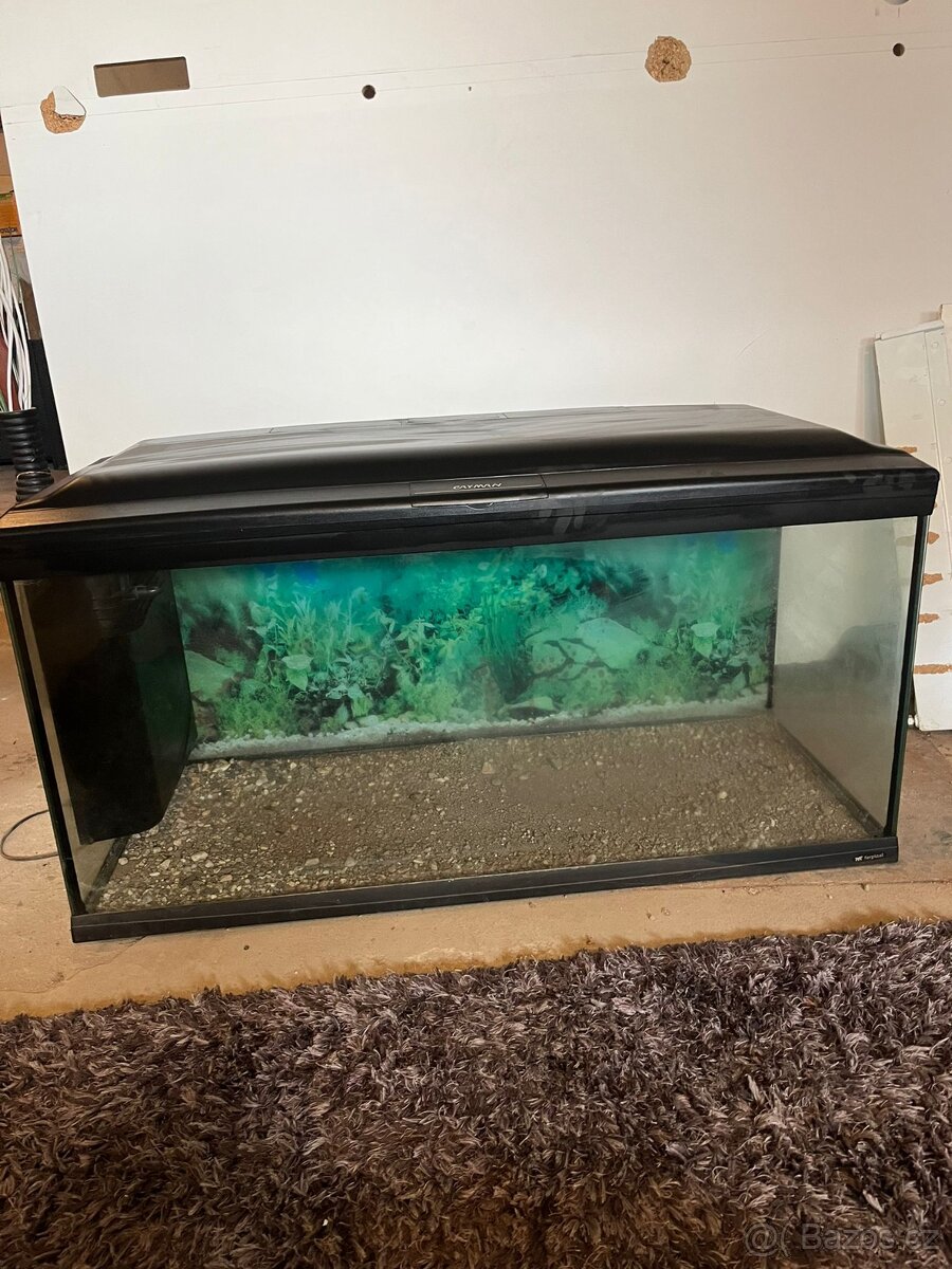 Akvárium s krytem – 110 × 45 × 57 cm
