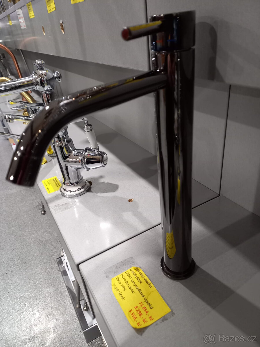 LIG081NKN Umyvadlová vysoká Paffoni černý nikl