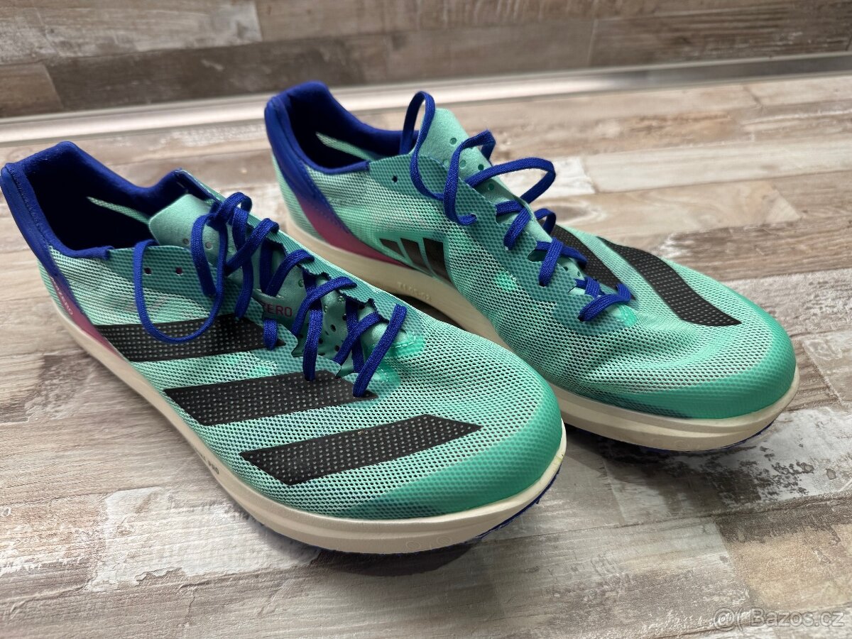 Běžecké boty-tretry adidas Adizero Avanti Track - vel. 42