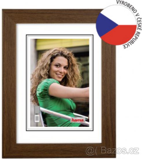 Hama rámeček dřevěný JESOLO, korek, 15x20 cm