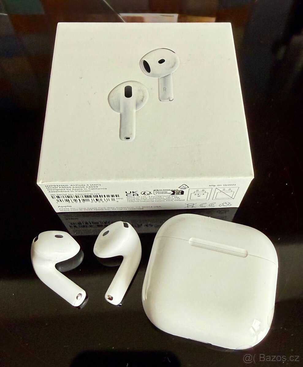 Prodám sluchátka Apple AirPods 4 ANC