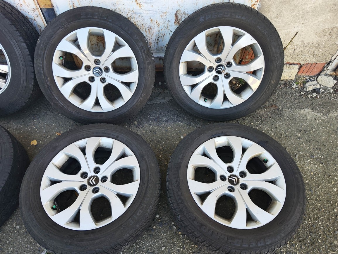 17"zimní alu sada 5x108 origo Citroen C5 mk2 mk3 225/55