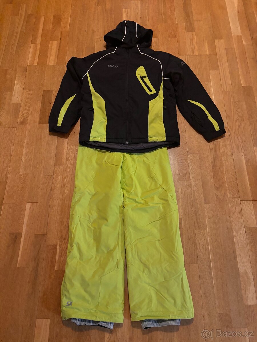 Lyžařské oblečení vel. 152